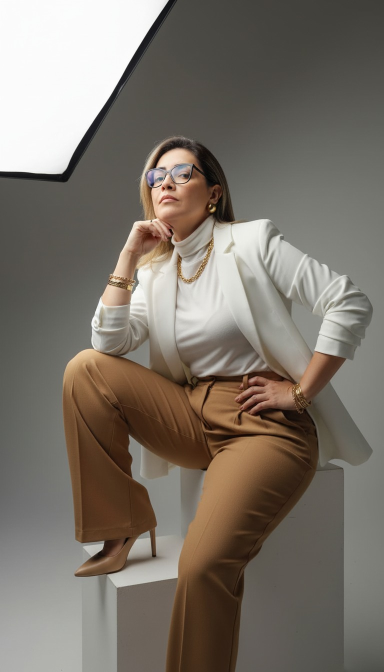 Carol Reis, consultora financeira, em ensaio profissional